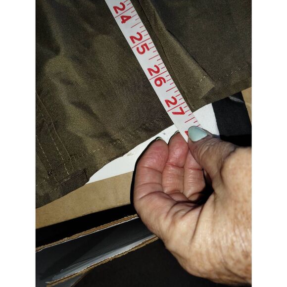 NWT Masorini AOWOFS Mens Jacket Brown Faux Vegan Moto Leather Jacket Zippers Zip - Picture 15 of 15